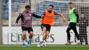 El Real Madrid prepara el partido ante el Girona