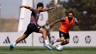 Nueva sesión en la Ciudad Real Madrid