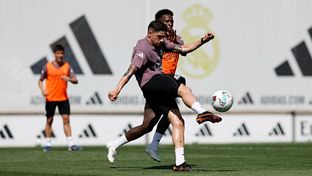 Último entrenamiento antes de recibir al Alavés