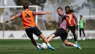 Último entrenamiento antes de recibir al Alavés