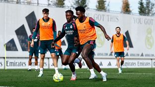 Nueva sesión para preparar el partido contra el Racing