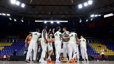 Último entrenamiento antes del Clásico contra el Barça
