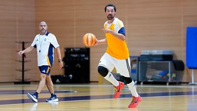 El Real Madrid de baloncesto inició la pretemporada