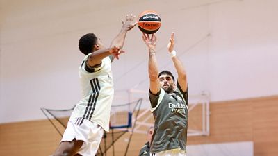 El Real Madrid prepara el partido contra el Anadolu Efes