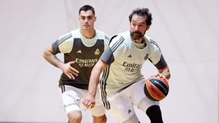 Último entrenamiento antes de viajar a Barcelona
