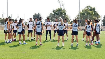 Primer entrenamiento de la pretemporada