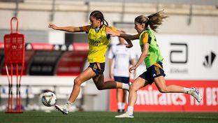 El Real Madrid prepara el amistoso contra el Madrid CFF
