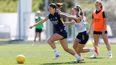 Real Madrid are preparing for the Levante Las Planas match