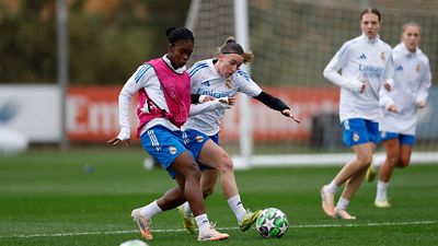 El Real Madrid completó la última sesión antes de su visita al Twente