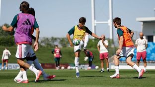 El Real Madrid se está entrenando