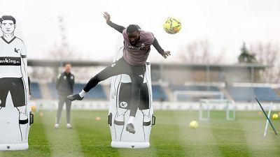 El equipo se está entrenando