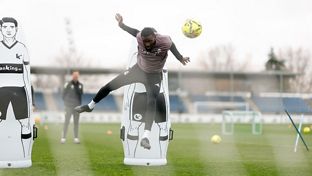 El equipo se está entrenando