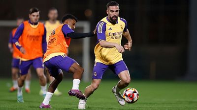 	 Último treino antes da final da Supertaça de Espanha 