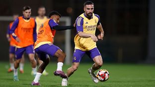 	 Último treino antes da final da Supertaça de Espanha 
