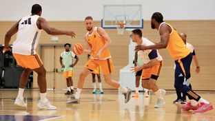 El equipo continúa preparando el primer partido de la final de la Liga