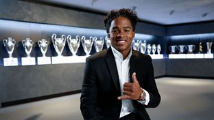 Endrick: “Jugar en el Bernabéu va a ser una locura”