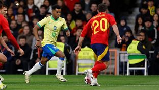 3-3: Rodrygo y Endrick marcan en el empate entre España y Brasil en el Bernabéu
