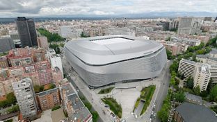 El Bernabéu, un escenario internacional