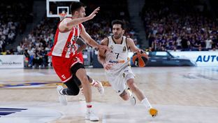 90-85: Leaders beat Olympiacos at WiZink Center fortress