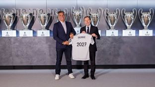 Orange, nuevo socio de telecomunicaciones del Real Madrid