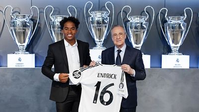 Endrick signe son contrat avec le Real Madrid