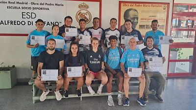 Formación para los entrenadores de las escuelas de la Fundación en Argentina