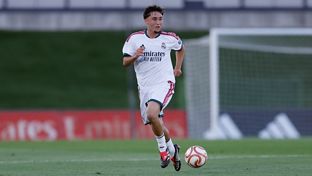 Once inicial del Castilla contra el Cartagena