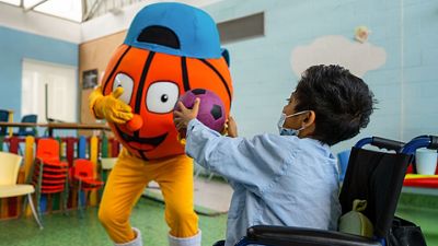 La Fundación Real Madrid celebra el Día del Niño Hospitalizado en el hospital La Paz
