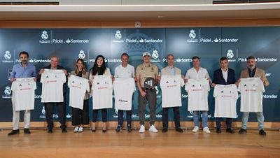 Casillas presenta el V Circuito Benéfico de Pádel de la Fundación Real Madrid by Santander