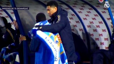 El bonito gesto de Bellingham con un recogepelotas