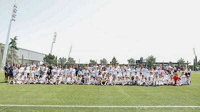 Gonzalo compartió un encuentro especial con los participantes del campus de la Fundación