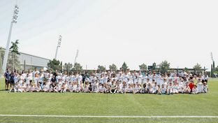 Gonzalo compartió un encuentro especial con los participantes del campus de la Fundación