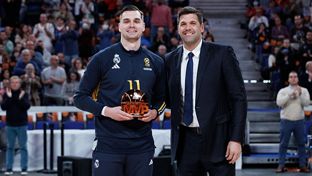 Hezonja recibió el MVP de diciembre en la Euroliga