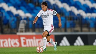 Once inicial del Castilla frente al Ibiza