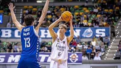 El Real Madrid se impone en la prórroga al Burgos en la Liga U