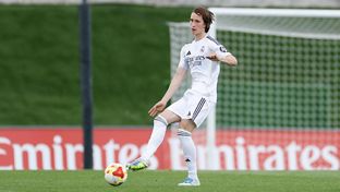 Once inicial del Castilla frente al Guadalajara