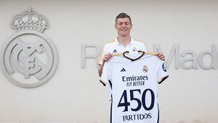 Kroos, 450 partidos con el Real Madrid