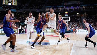 El Real Madrid comienza mañana las semifinales de la Liga contra el Barça