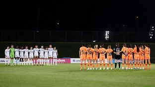 Minuto de silencio en el Alfredo Di Stéfano