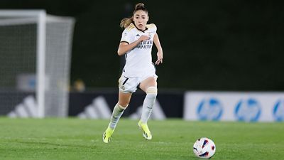Once inicial del Real Madrid frente al Madrid CFF
