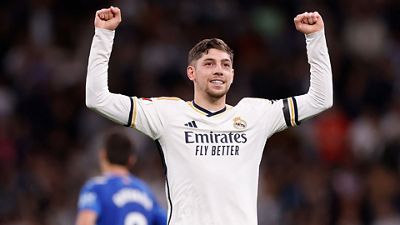 Valverde: “I'm delighted to have scored another goal at our stadium in front of the fans”