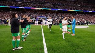 Pasillo del Betis al campeón de Liga