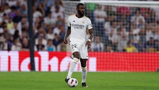 Rüdiger, 100 partidos con el Real Madrid