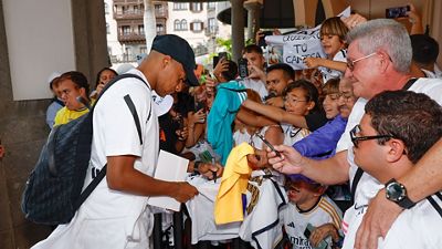 Así fue la llegada del Real Madrid a Gran Canaria