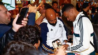 El Real Madrid ya está en Barcelona