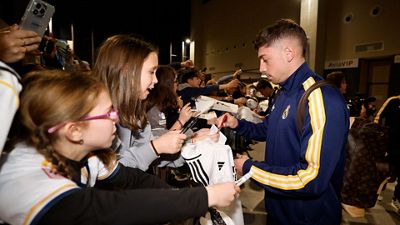 O Real Madrid já está em Pamplona