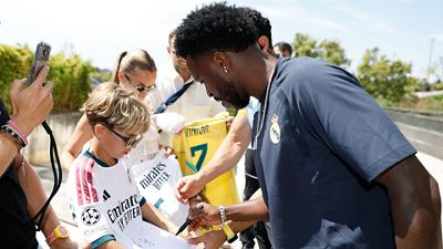 El Real Madrid ya está en Barcelona