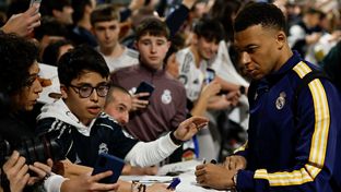 Así fue la llegada del Real Madrid a Pamplona