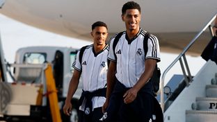 El Real Madrid ya está en Nueva Jersey