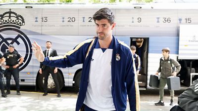 Así fue la llegada del Real Madrid a Sevilla